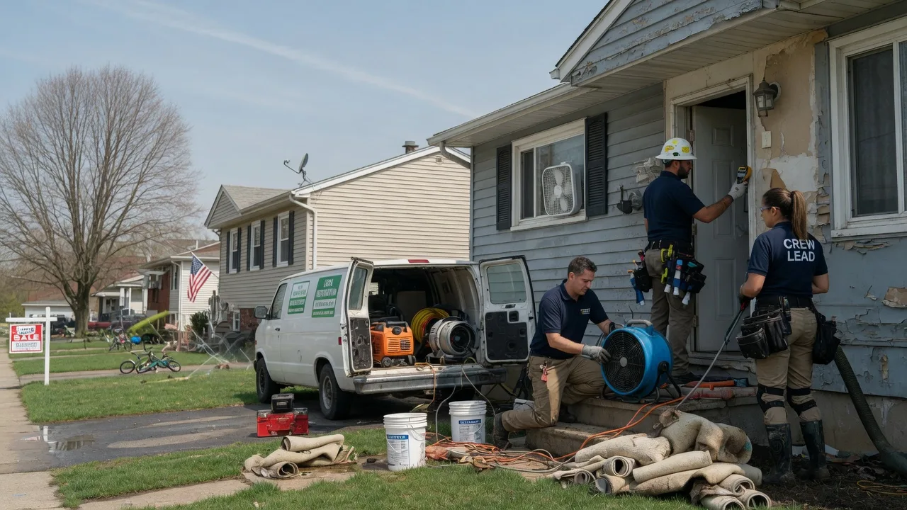 Flood Cleanup in Greenville, SC near me